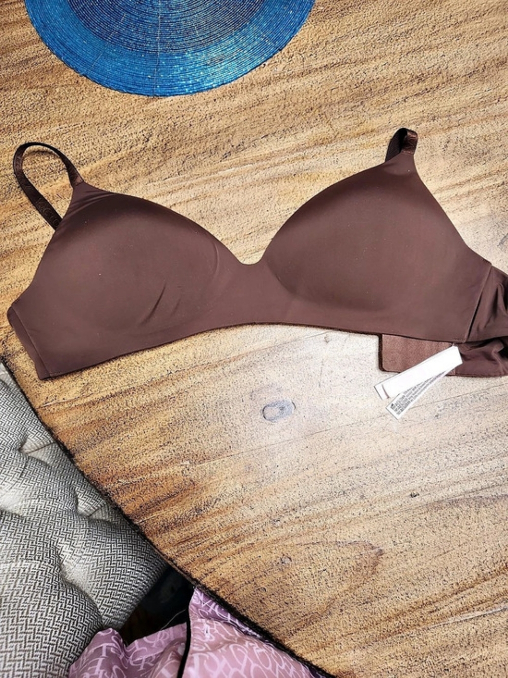 Victoria's Secret Love Cloud Smooth Lightly Lined Full-Coverage Bra Brown